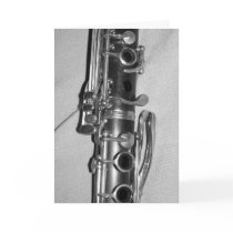 Clarinet Card
