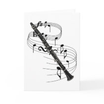 Clarinet Card