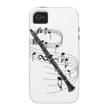 Clarinet Case-Mate iPhone 4 Cases