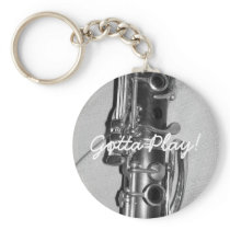 Clarinet Gotta Play Keychain