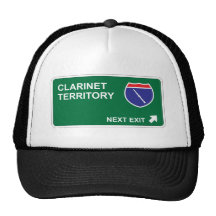Clarinet Next Exit Trucker Hats