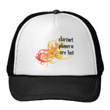 Clarinet Players Are Hot Mesh Hat