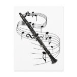 Clarinet postcards