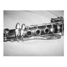 Clarinet Postcard