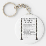Clarinet Top 10 Key Chains