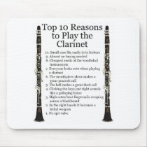 Clarinet Top 10 Mousepads