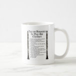 Clarinet Top 10 Mug