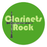 Clarinets Rock stickers