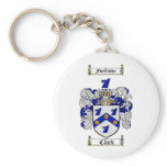 CLARK FAMILY CREST -  CLARK COAT OF ARMS keychains