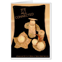 Clark Ulysse "HeOne Braznd" IT'S ALL CONNECTED Greeting Cards