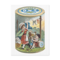 Clarks ONT Spool Cotton Postcard
