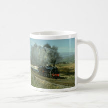 Class 5 No. 5407 crosses the other Clapham Common, Coffee Mugs
