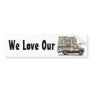 Class C Camper RV Bumper Sticker