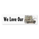 Class C Camper RV Bumper Sticker bumper stickers