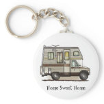 Class C Camper RV Key Chains HSH