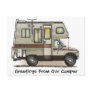 Class C Camper RV Post Cards
