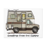 Class C Camper RV Post Cards postcards
