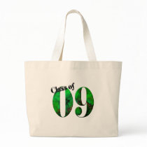Class of 09 Button #2 (Customisable) Canvas Bags