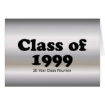 Class of 1999 10 Year Reunion cards
