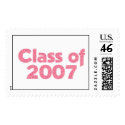 Class of 2007 Pink postage