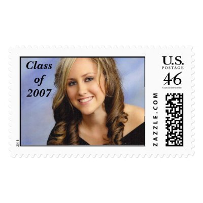 Class of 2007 postage stamp by cin2you