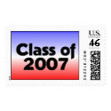 Class of 2007 Red, White & Blue postage