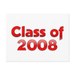 Class of 2008 - Red Postcards