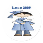 Class of 2009 boy stickers