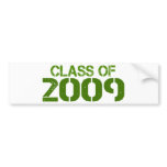 Class of 2009 bumper stickers