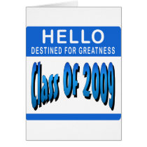 Class Of 2009 Greeting Cards