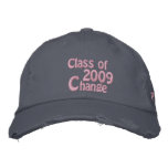 Class of 2009 Change Progress Hope Graduation Day embroidered hats