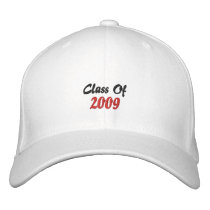 Class Of, "2009"-Embroidered Hat
