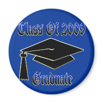 Class Of 2009 Graduate Fridge Magnet