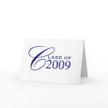 Class of 2009 Graduation - Blue - Blank Inside Card