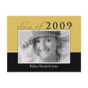 Class of 2009 Graduation Invitation Postcard