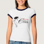 Class of 2009 Ladies Ringer Jersey T-shirts