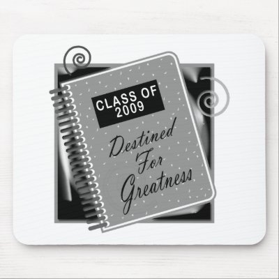 Class Of 2009 Mouse Mat by fashionfiles