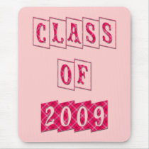 CLASS OF 2009 PINK PLAID DESIGN