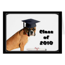 Class of 2010 Boxer Gradutate Notecard