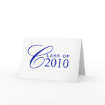 Class of 2010 Graduation - Blue - Blank Inside cards
