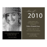 Class of 2010 Graduation Invitation Postcard