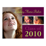 Class of 2010 Graduation Invitation Postcards