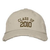 Class of 2010 Hats Embroidered Hat