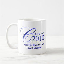 Class of 2010 - Personalised Graduation Gift Mugs