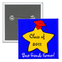 Class of 2011 Best Friends Forever Button