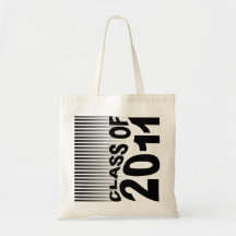 Class of 2011 Graduation Bag 6 Black Stripe