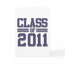Class of 2011 Graduation Greeting Card