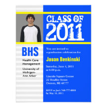 Class Of 2011 Graduation Invitation PXY121