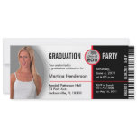 Class of 2011 Graduation Invitation TKT314 Ticket