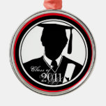 Class Of 2011 Graduation Ornament Boy Gown